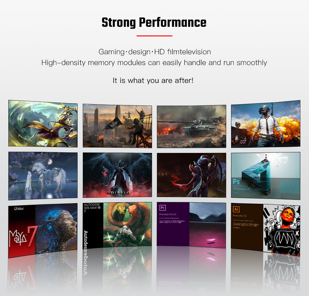 MACHINIST DDR4 RAM 3200MHz 8GB/16GB Desktop Memory