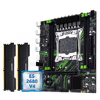 MACHINIST X99 PR9 LGA 2011-3 Motherboard with DDR4 RAM Intel Xeon E5 CPU Micro ATX