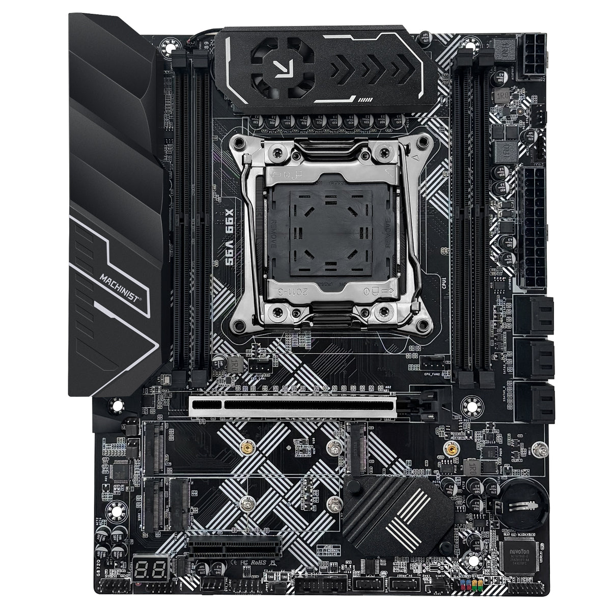 MACHINIST X99 V9S Motherboard with Xeon E5 V3/V4 CPU DDR4 RAM M-ATX Intel LGA 2011-3 Board