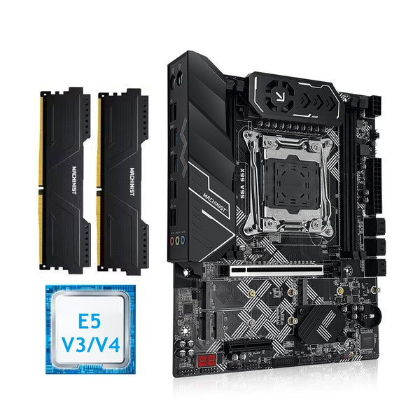 MACHINIST X99 V9S Motherboard with Xeon E5 V3/V4 CPU DDR4 RAM M-ATX Intel LGA 2011-3 Board