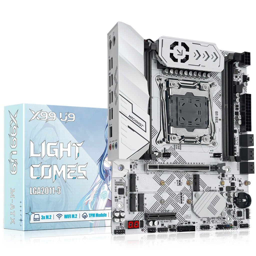 MACHINIST X99 U9 LGA 2011-V3 Motherboard Support Intel Xeon E5 V3 V4 and Core i7 DDR4