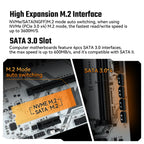 MACHINIST B450-AM4-A Motherboard Compatible with AMD AM4 Socket Ryzen 1-5th CPUs DDR4