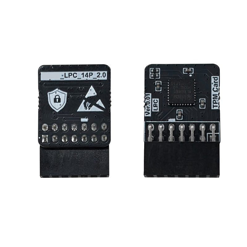 TPM 2.0 Module LPC 14Pin for PC Motherboard Compatible with ASUS TPM2.0